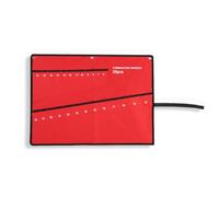 Borsa per Chiavi a Rotolo per Attrezzi Attrezzo per Arrotolare in Tela Borsa per Attrezzi Arrotolabile Multitasche Borsa per Chiavi a Pinza Porta Chiavi Tasche porta utensili
