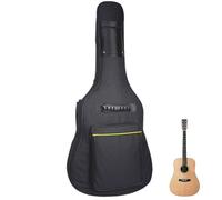 Borsa per chitarra acustica, borsa per chitarra Custodia acustica morbida da 41 pollici con 2 tasche Custodia elettrica resistente all'acqua con imbottitura spessa 5 mm per musica classica, basso