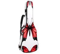 Borsa per chitarra acustica puzzle colorata, custodia per chitarra da 40 41 e 106,7 cm, con doppia tracolla regolabile e anello posteriore per gancio, Multicolore 06, 42.9x16.9x4.7 in, Zaino casual
