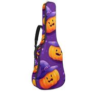 Borsa per chitarra di dimensioni standard, 40 41 42 pollici Custodia per chitarra per basso elettrico chitarra classica, simpatici fantasmi di Halloween, Multicolore 05, 42.9x16.9x4.7 in, Zaino casual