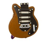 Borsa per chitarra, elegante zaino da viaggio, custodia leggera per strumenti, tracolla regolabile, copertina di trasporto per musicisti, per viaggi quotidiani, escursionismo, concerti, Marrone