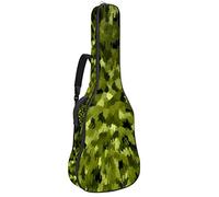 Borsa per chitarra elettrica con cerniera, impermeabile, morbida, per basso, acustica e classica, per chitarra elettrica, dinamica e statica