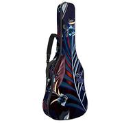Borsa per chitarra, impermeabile, con cerniera, morbida, per chitarra elettrica, bassi, acustici e classici, The Dream Leaves
