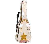 Borsa per chitarra, impermeabile, con cerniera, morbida, per chitarra elettrica, bassi, acustici e classici, Happy Days