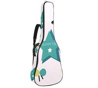 Borsa per chitarra, impermeabile, con cerniera, morbida, per chitarra elettrica, basso, acustica e classica, Happy Time Hardworking Bee