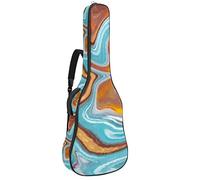 Borsa per chitarra, impermeabile, con cerniera, morbida, per chitarra elettrica, basso, acustica e classica, non hanno un buco nel cielo