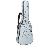 Borsa per chitarra, impermeabile, con cerniera, morbida, per chitarra elettrica, basso, acustica e classica, per metà del CD