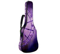 Borsa per chitarra impermeabile con cerniera morbida zaino per chitarra, basso acustico e classico folk chitarra elettrica folk Vergine segno zodiacale oroscopo astrologia