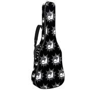 Borsa per chitarra impermeabile con cerniera morbida zaino per chitarra, basso acustico e classico folk chitarra elettrica forte bodybuilder bicipiti Flex braccio modello