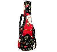 Borsa per chitarra impermeabile con cerniera morbida zaino per chitarra, basso acustico e classico folk chitarra elettrica Santa Fox
