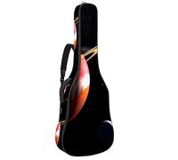 Borsa per chitarra impermeabile con cerniera morbida zaino per chitarra, basso acustico e classico folk chitarra elettrica Planet Jupiter Space
