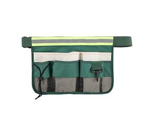 Borsa per Cintura per Utensili da Giardinaggio Regolabile con Tasche, Kit di Giardinaggio da 600d in Stoffa Oxford Organizzatore di Tote, Borsa per il Cortile del Prato per