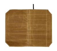 Borsa per coltelli da chef Alnicov, Borsa per coltelli da chef a 7 slot, Custodia per coltelli portatile, Custodia per coltelli impermeabile per utensili da cucina, Marrone