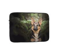 Borsa per computer da 30,5 cm con motivo pastore tedesco, borsa portatile per computer, adatta per viaggi d'affari e pendolarismo