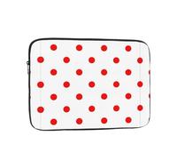 Borsa per computer da 38,1 cm con motivo a pois, adatta per viaggi d'affari e pendolarismo