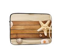 Borsa per computer da 38,1 cm con motivo Ocean Beach, borsa portatile per computer, adatta per viaggi d'affari e pendolarismo