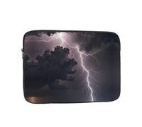 Borsa per computer da 43,2 cm, con motivo fulmini di luce, adatta per viaggi d'affari e pendolarismo