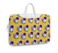 Borsa per computer di alta qualità, durevole, portatile e per le tue esigenze di lavoro e viaggi, ideale per ufficio, viaggi di lavoro e uso quotidiano, Bianco-stile-21, 42x30.5cm