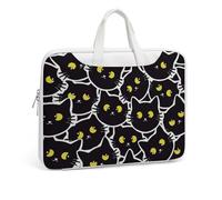 Borsa per computer di alta qualità, durevole, portatile e per le tue esigenze di lavoro e viaggi, ideale per ufficio, viaggi di lavoro e uso quotidiano, Bianco-stile-2, 37x28cm