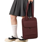 Borsa per Computer Imbottita 39 * 27 * 3CM Più Scomparti Cinturino Regolabile Resistente compatibile con ASUS ZenBook Pro 15,Rosso Vino