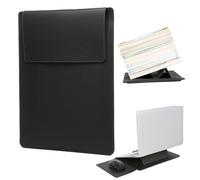 Borsa per computer non magnetica - Supporto per custodia in pelle con fodera, custodia per computer | Custodia impermeabile per borsa per computer, custodia protettiva per laptop, valigetta compatta
