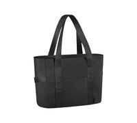 Borsa per computer portatile, 40 x 15 x 32 cm, grande borsa da donna, grande borsa a mano con cerniera per ufficio e lavoro, borsa da donna alla semplice per la scuola e l'università