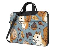 Borsa per computer portatile, borsa a tracolla per computer da 14 pollici con scoiattolo carino