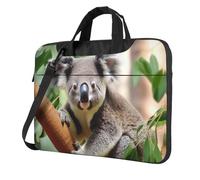 Borsa per computer portatile carino Koala Messenger Borsa a tracolla antiurto Custodia per computer portatile Custodia per il trasporto Cartella da 14 pollici