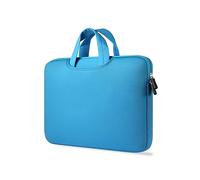 Borsa per computer portatile colorata e peluche disponibile per borse di totalizzatore in cotone da lavoro e classe, Blu scuro, 50 EU