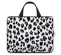 Borsa per computer portatile con stampa dalmata divertente custodia protettiva per tablet valigetta con manico da 15 pollici