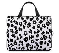 Borsa per computer portatile con stampa dalmata divertente custodia protettiva per tablet valigetta con manico da 13 pollici