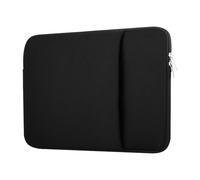 Borsa per computer portatile, custodia protettiva, 33,3 x 25,4 x 1,5 cm, grande capacità e tasca laterale con cerniera, per netbook, tablet, computer e custodia multifunzione