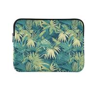 Borsa per computer portatile da 13 a 14 pollici, classica, senza cuciture, motivo con scimmia, palma tropicale, hawaiana, borse per il trasporto del computer per viaggi, lavoro, affari
