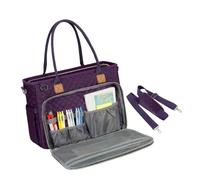 Borsa per computer portatile di grande capacità per insegnante borse messaggeri computer borsa a tracolla borsa da lavoro ufficio borse regalo infermiera, Viola, One Size