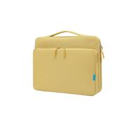 Borsa per computer portatile fino a 14 pollici, compatta per computer portatile con maniglia, impermeabile, resistente agli urti, sostenibile, per riporre accessori, viaggi, lavoro, ufficio, scuola