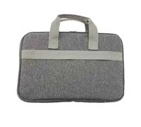 Borsa per computer portatile, impermeabile, borsa da viaggio con scomparto imbottito, cerniere resistenti e tracolla regolabile, borsa per il trasporto del computer portatile per scuola, università