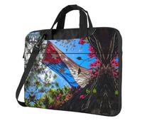 Borsa per computer portatile, valigetta per donne, borsa per computer, borsa messenger, per ufficio, viaggi, affari, nero, 14 inch