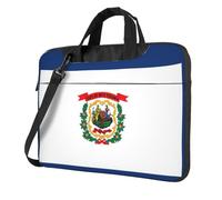 Borsa per computer portatile, valigetta per donne, borsa per computer, borsa messenger, per ufficio, viaggi, affari, nero, 13 inch