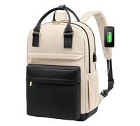 Borsa Per Computer Portatile - Zaino Per Computer | Zaino Da Azienda | SaccLavoro Resistente All'acqua Con Porta Di Ricarica USB | Anti Volante Grande Capacità Di Viaggio Per Le Donne Universit, Black