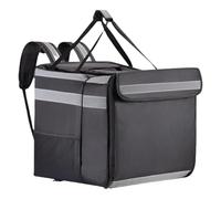 Borsa Per Consegna Calda Multiuso Tiranti Imbottiti Doppio Spazio Archiviazione Per Servizi Da Asporto Pacchetto Consegna Con Maniglia Imbottita Per Pendolarismo