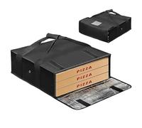 Borsa Per Consegna Pizza - Borsa Isolata Per La Consegna Della Pizza - Borsa Termica Per Il Trasporto Di Alimenti Ad Alta Resistenza | Borsa Isolante Per Pizza Per Uso Quotidiano, Shopping, Viaggio
