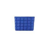 borsa per cosmetici Borsa da viaggio con pochette e design trapuntato, grande capacità, con cerniera, portatile, for donne e ragazze borsa da trucco(Blauw)