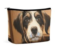 Borsa per cosmetici Borse per il trucco per donne Borsa per il trucco portatile Custodia per il trucco per l'addestramento del cane Borsa da viaggio per accessori da viaggio
