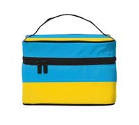 Borsa per cosmetici con bandiera del Ruanda. Borsa per cosmetici da donna alla moda, grande organizer da viaggio per articoli da toeletta