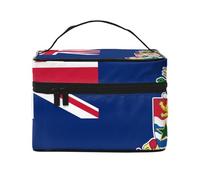 Borsa per cosmetici con bandiera delle Isole Cayman. Borsa per cosmetici da donna alla moda, grande, organizer da viaggio