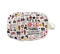 Borsa per cosmetici con cerniera per gli amanti dei programmi televisivi, con scritta "It's a Thing You Wouldn't Understand", Fireman Mb Regno Unito, 0