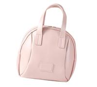 Borsa per cosmetici da viaggio, a forma di conchiglia, borsa per la cura della pelle, per casa, hotel, campeggio, viaggi di lavoro, pendolari, palestra, vacanze, rosa, riferimento alla