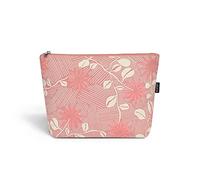 Borsa per cosmetici Eco Right, borsa per il trucco da viaggio per donne e ragazze, custodia in tela con cerniera per borsa