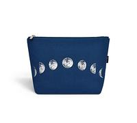 Borsa per cosmetici Eco Right, borsa per il trucco da viaggio per donne e ragazze, custodia in tela con cerniera per borsa