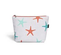 Borsa per cosmetici Eco Right, borsa per il trucco da viaggio per donne e ragazze, custodia in tela con cerniera per borsa